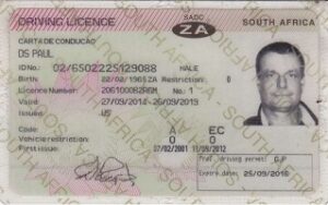 South African Driver’s License