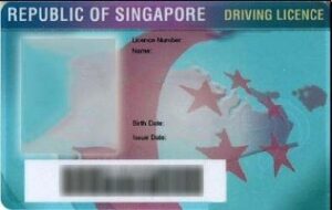 Singapore driver’s license