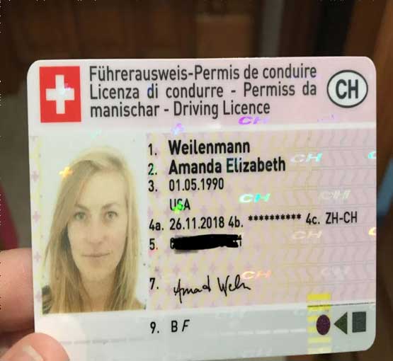 Buy Swiss Driver’s License Online