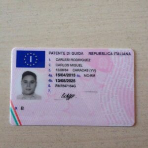 Buy registered Italian driver’s License, Acquista una patente di guida italiana rilasciata