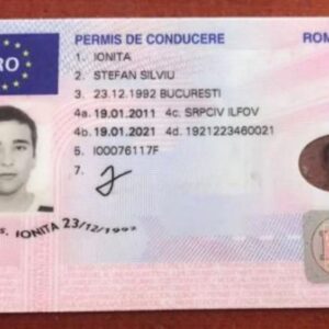 Buy Original Romanian driving License, Cumpărați un permis de conducere românesc